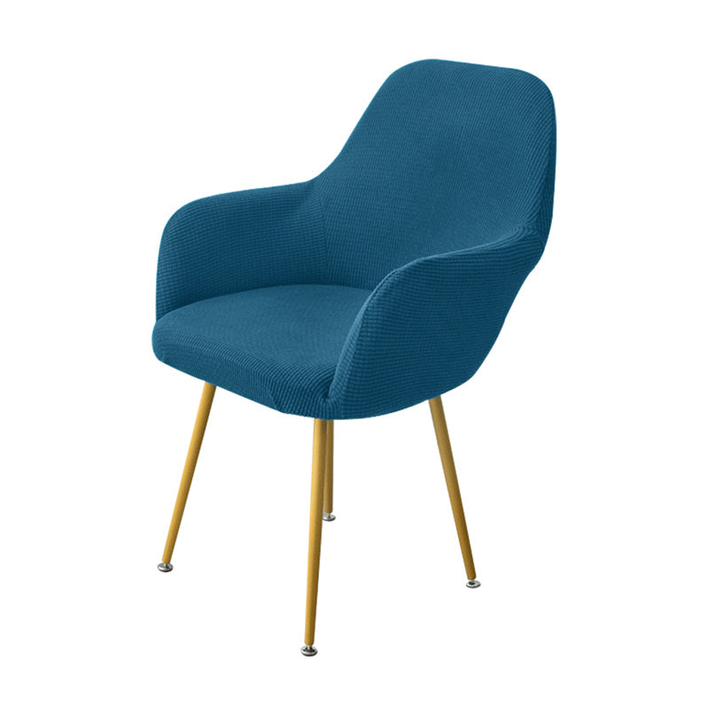 Housse de Chaise Scandinave en polaire - Bleu Canard