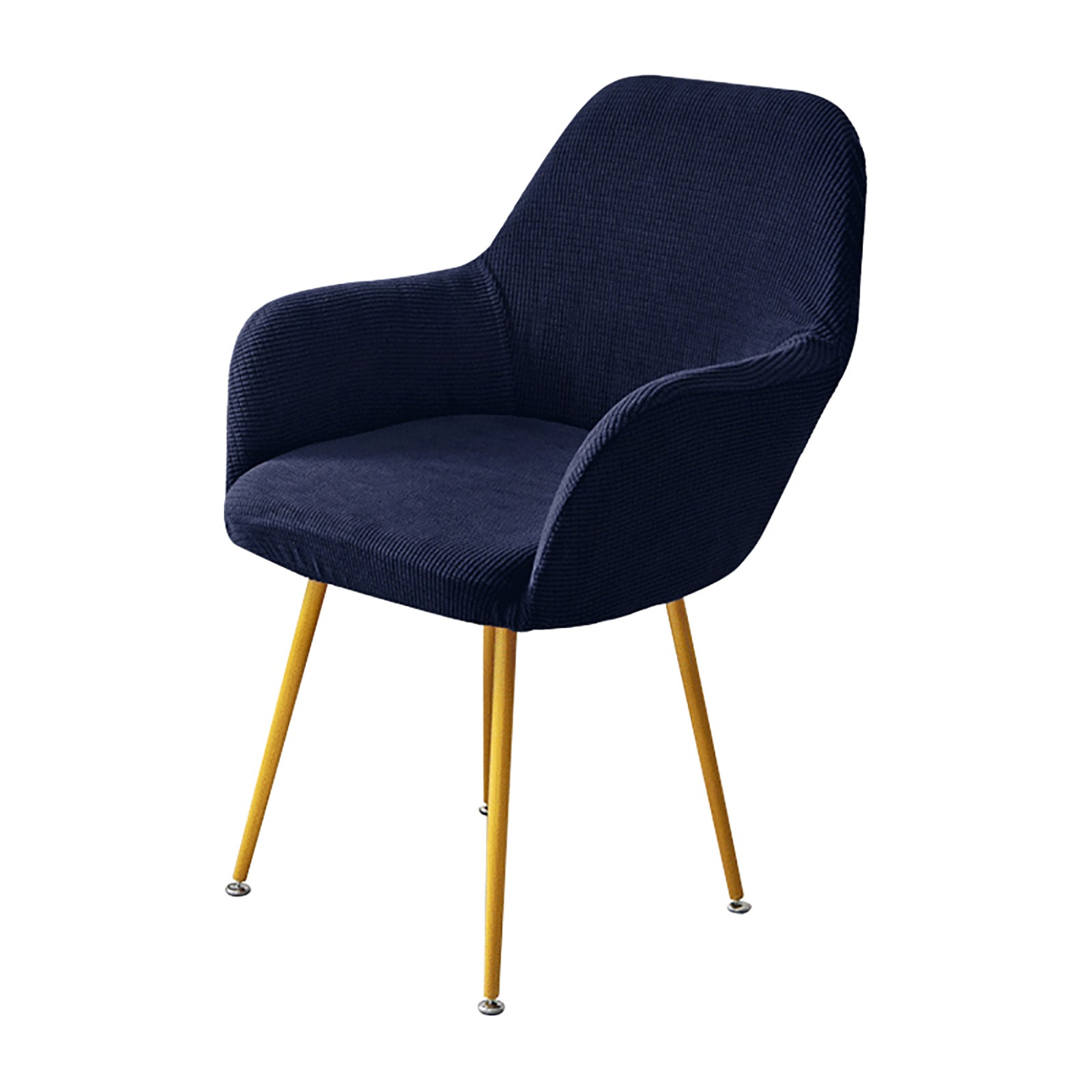 Housse de Chaise Scandinave en polaire - Bleu Marine