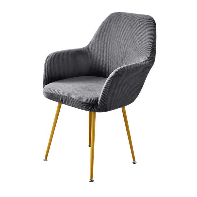 Housse de Chaise Scandinave en polaire - Gris