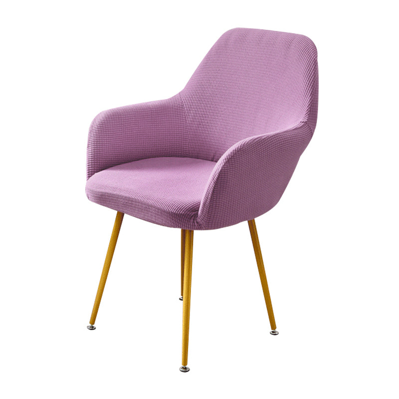 Housse de Chaise Scandinave en polaire - Violet