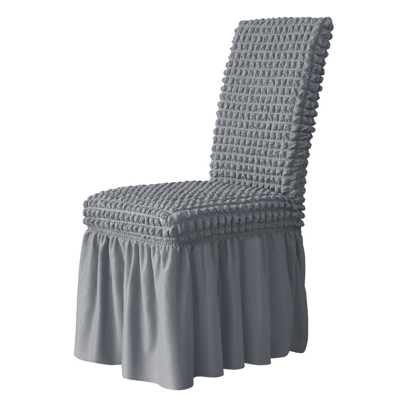 Housse de chaise élastique  - Gris