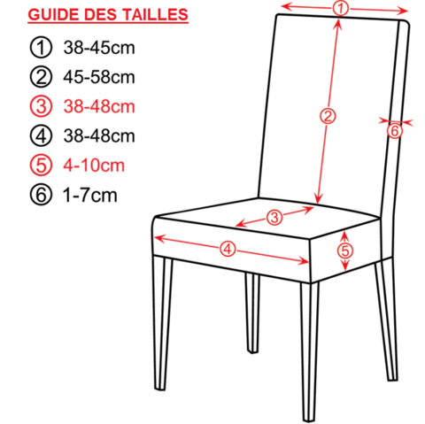 Housse de Chaise - Confort - HousseDecor