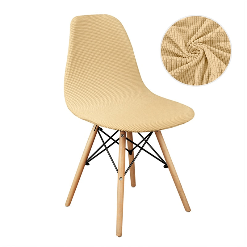 Housse de Chaise <br/> Scandinave Universelle - Beige - HousseDecor