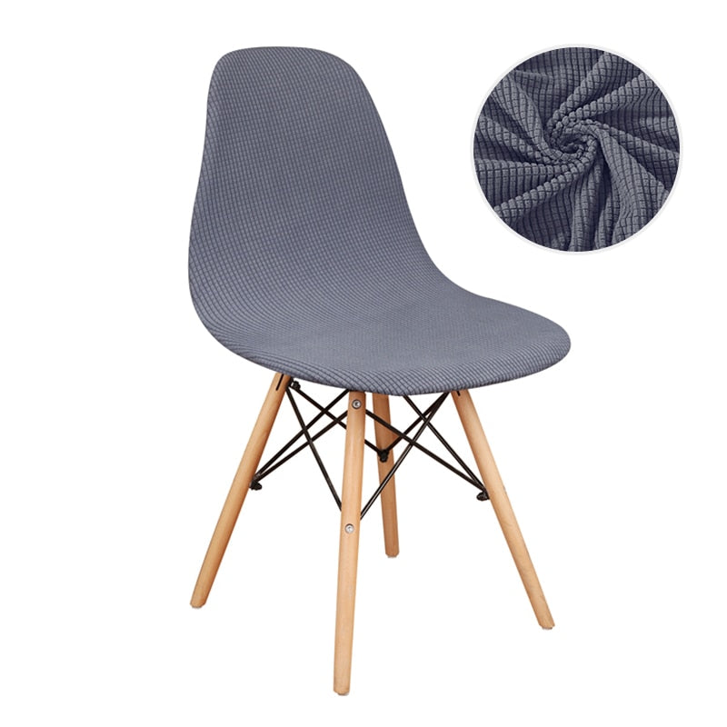 Housse de Chaise <br/> Scandinave  Universelle - Gris - HousseDecor