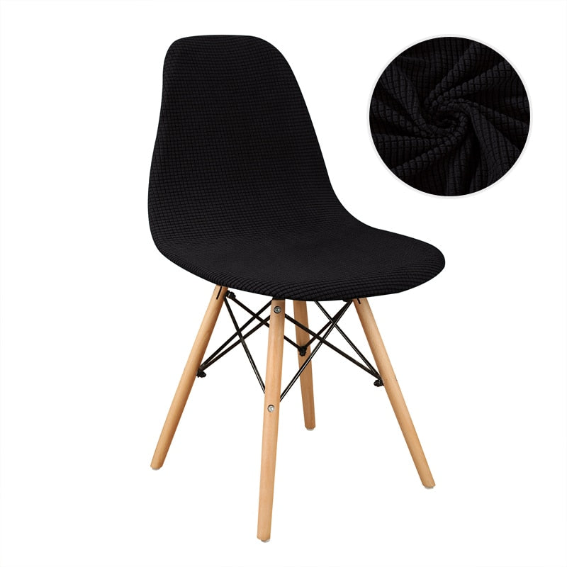 Housse de Chaise <br/> Scandinave - Noir - HousseDecor