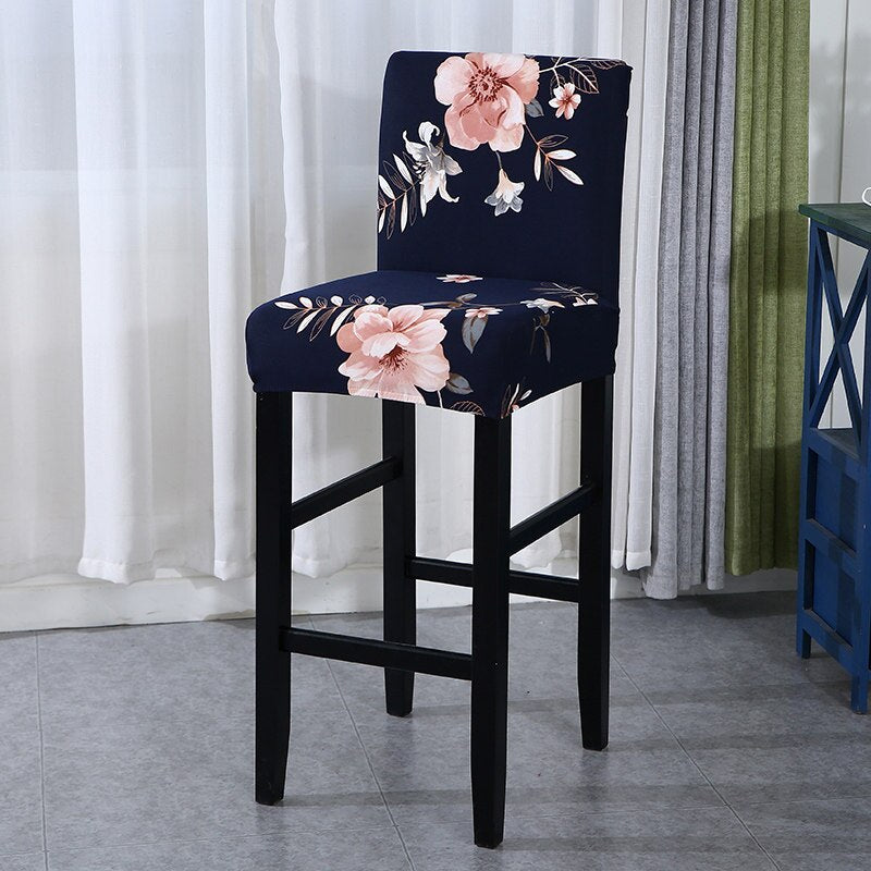 Housse Tabouret de Bar - Navy