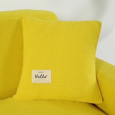 Housse Coussin - Jaune - HousseDecor