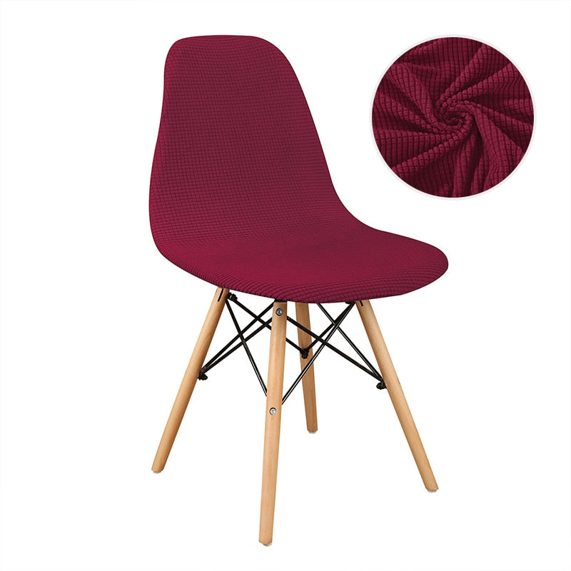 Housse de Chaise <br/> Scandinave Universelle - Rouge - HousseDecor