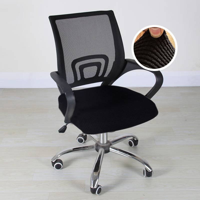 Housse pour Chaise de Bureau - Noir