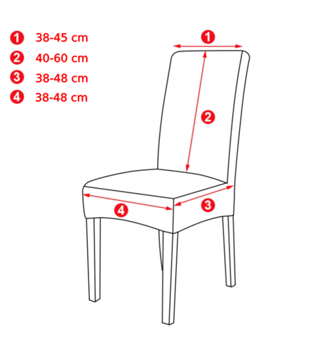 Housse de Chaise Noel - Verdu