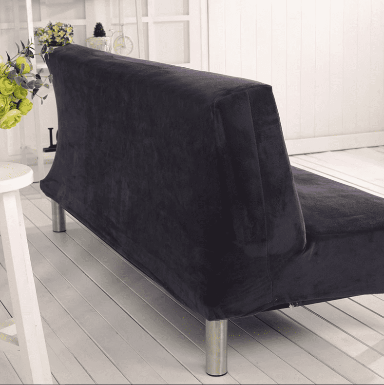 Housse Extensible de Clic Clac <br/> Velours - Noir