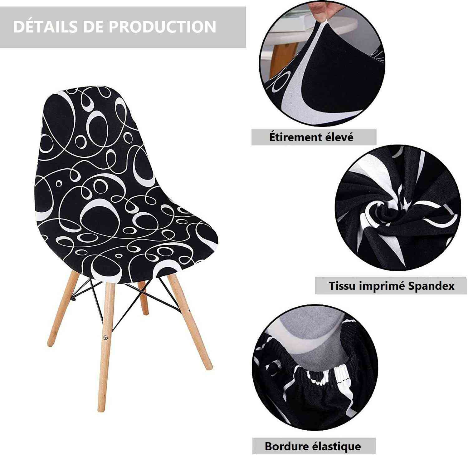 Housse de Chaise <br/> Scandinave - Moderne