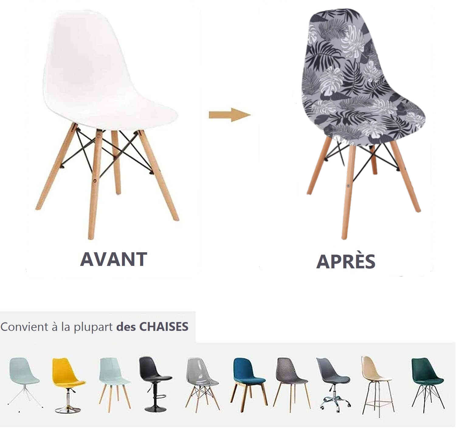 Housse de Chaise <br/> Scandinave - Zola