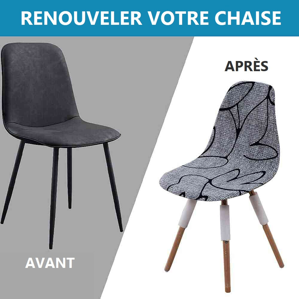 Housse de Chaise <br/> Scandinave - Métal