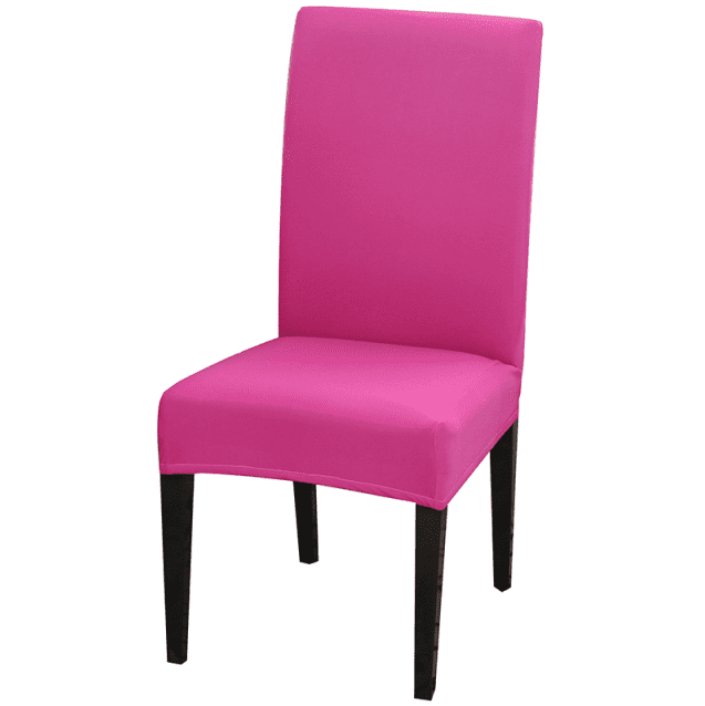 Housse de Chaise Universelle - Rose - HousseDecor