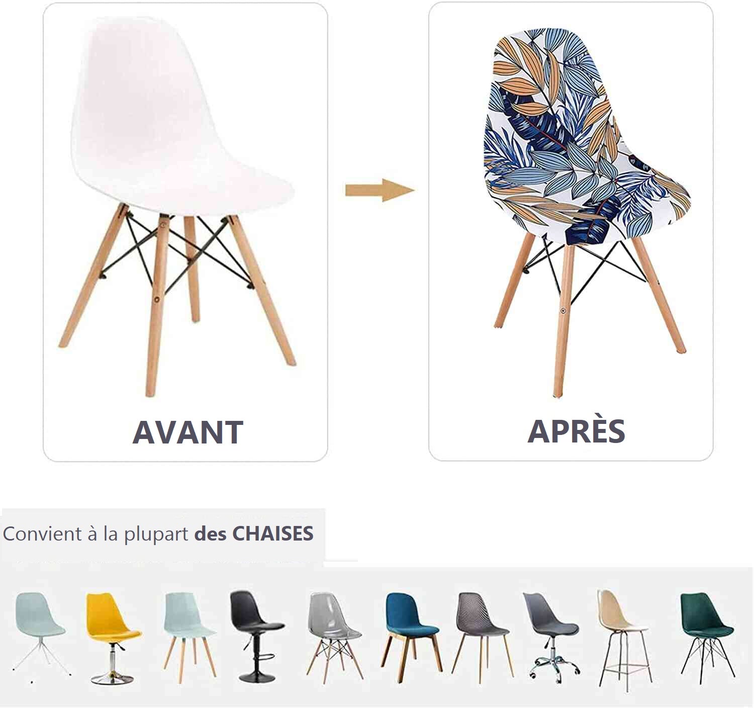 Housse de Chaise <br/> Scandinave - Pamploun