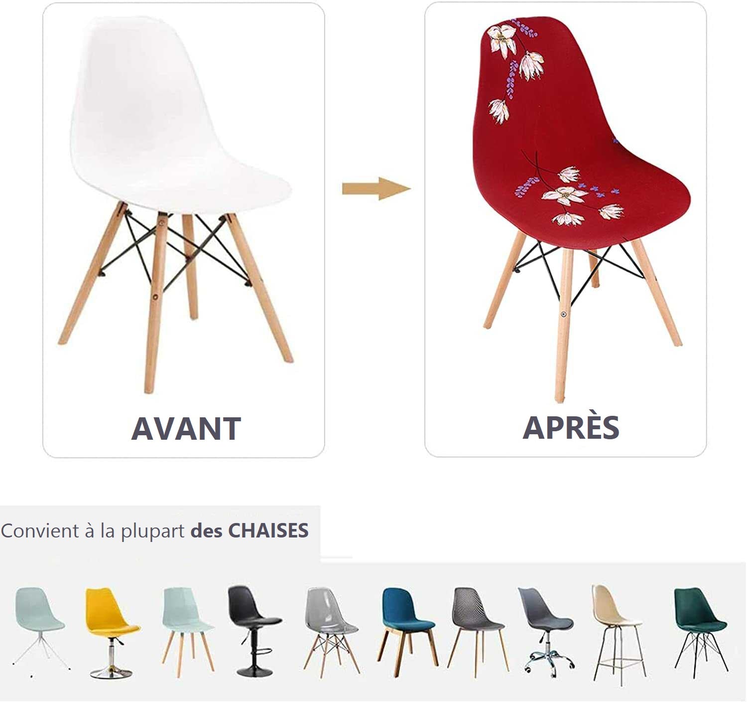 Housse de Chaise <br/> Scandinave - Shilpey