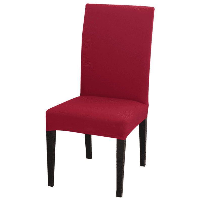 Housse de Chaise Universelle - Rouge - HousseDecor