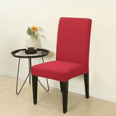 Housse de Chaise Universelle - Rouge - HousseDecor