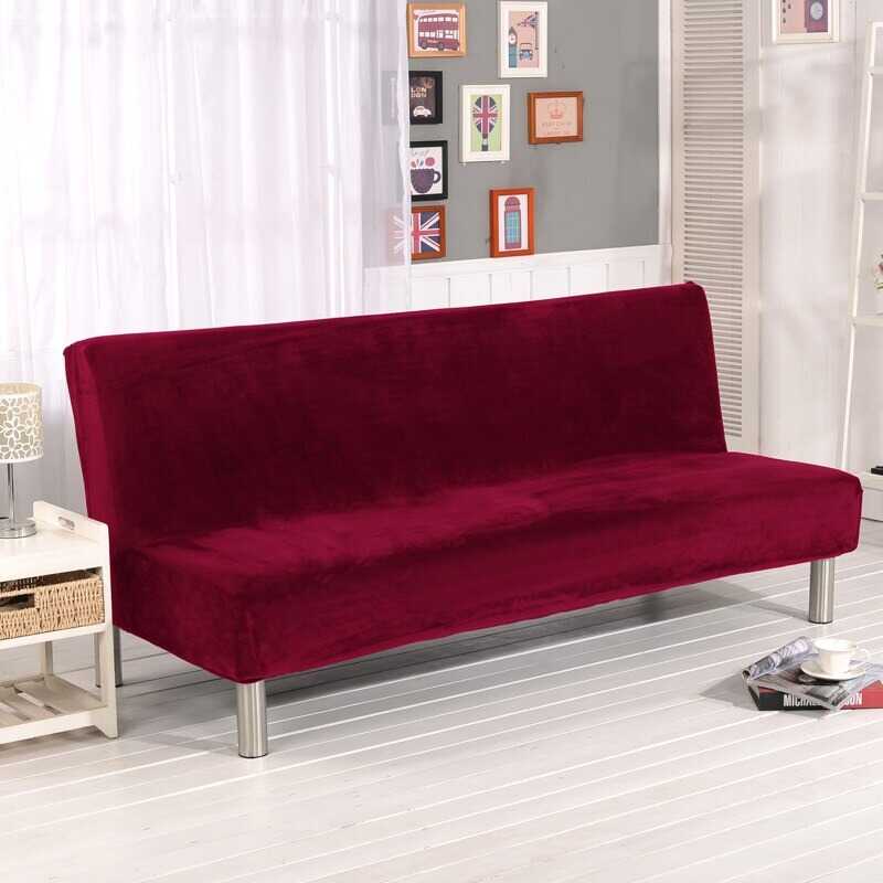 Housse pour clic clac velours rouge - Housse clic clac en velours rouge