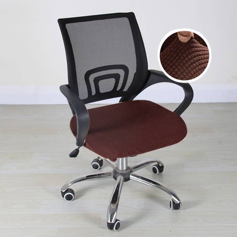 Housse pour Chaise de Bureau - Marron