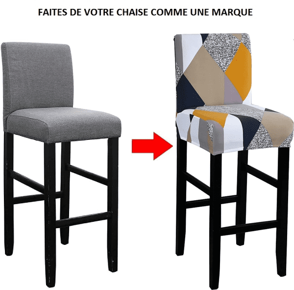 Housse Tabouret de Bar - Orangina